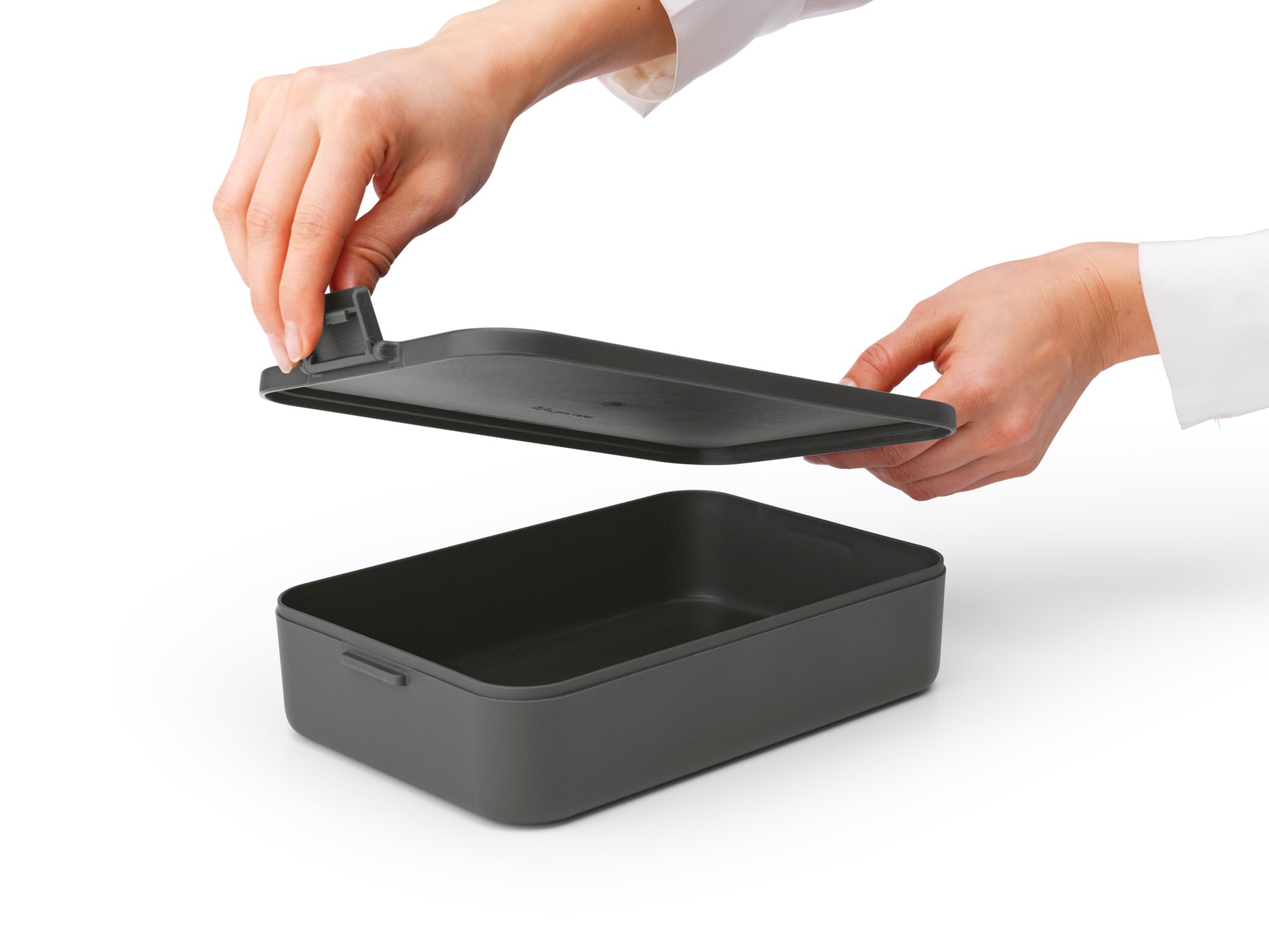 Lunchtrommel MAKE & TAKE 2 l, donkergrijs, Brabantia