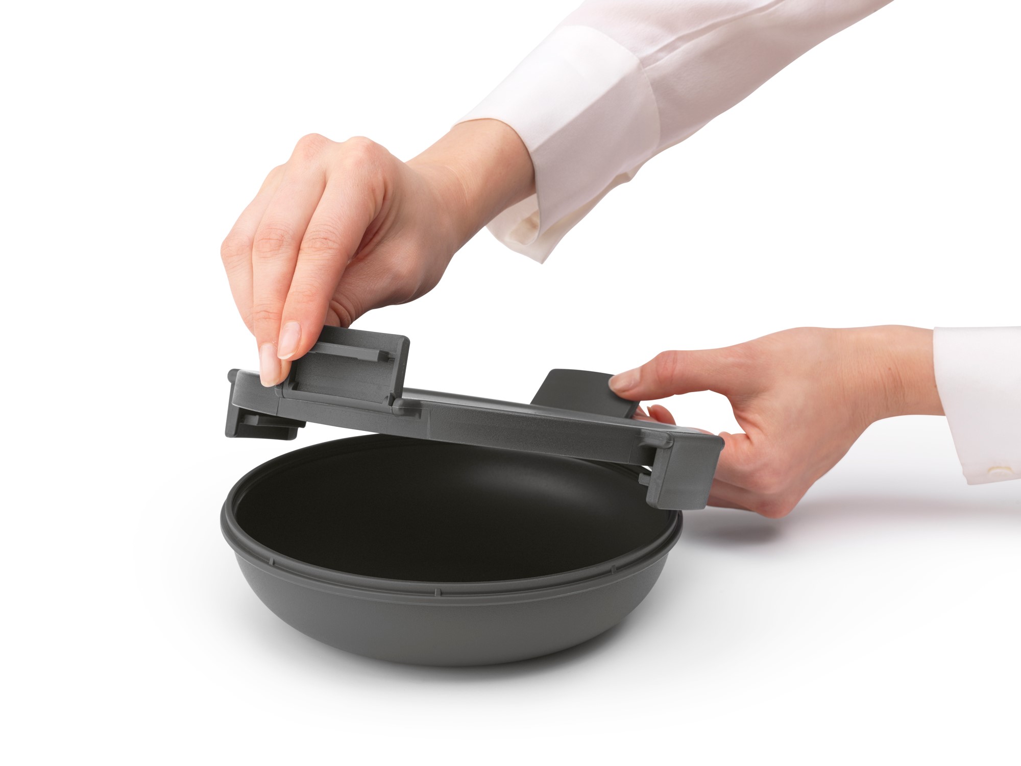 Lunchschaal MAKE & TAKE 1 l, donkergrijs, Brabantia
