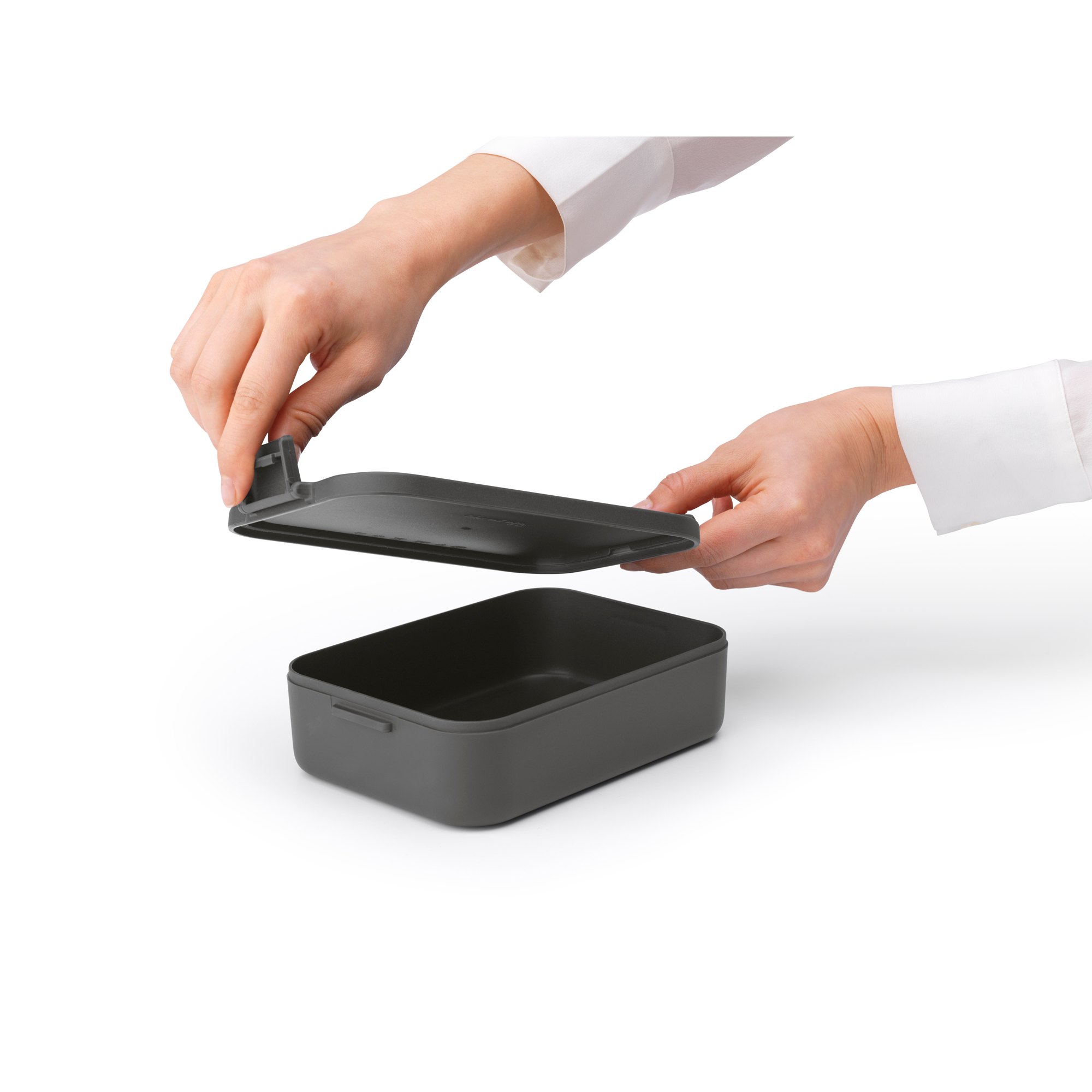 Lunchtrommel MAKE & TAKE BENTO 1,1 l, donkergrijs, Brabantia