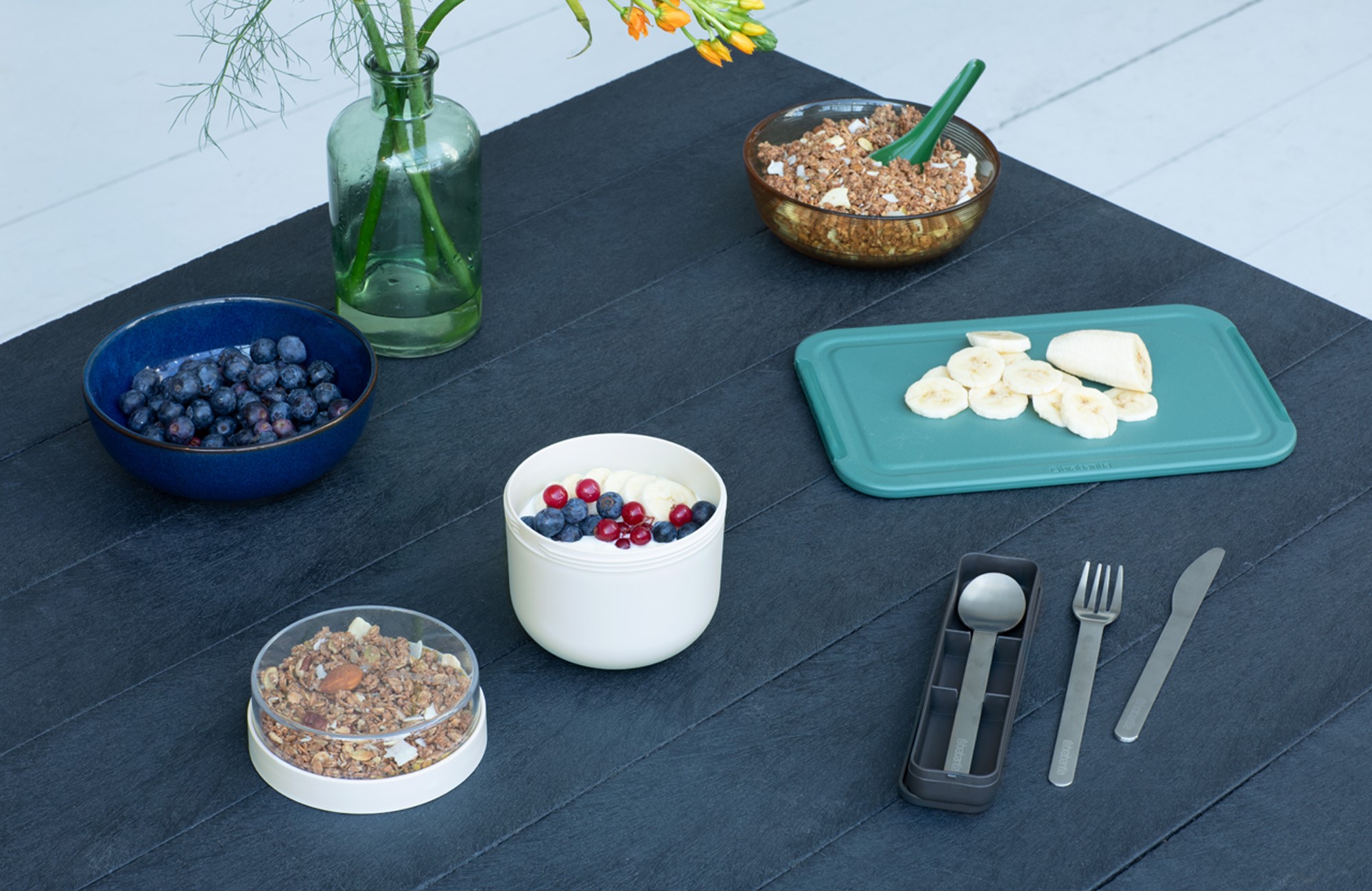 Lunchkom MAKE & TAKE 500 ml, lichtgrijs, Brabantia