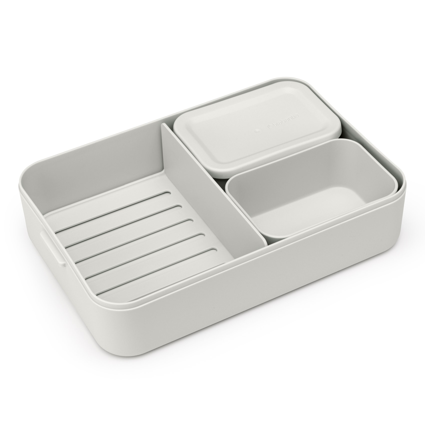 Lunchtrommel MAKE & TAKE BENTO 2 l, lichtgrijs, Brabantia