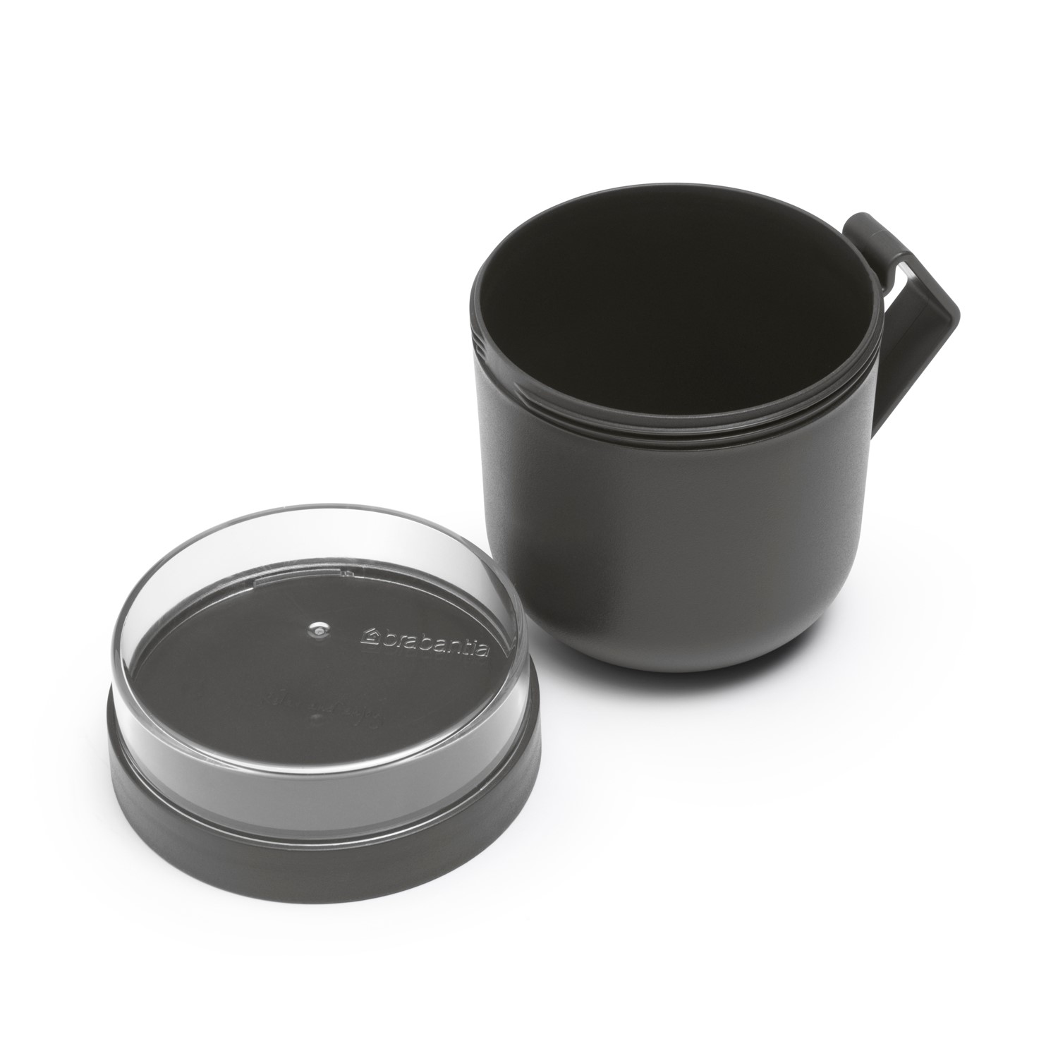 Lunchkom MAKE & TAKE 600 ml, donkergrijs, Brabantia