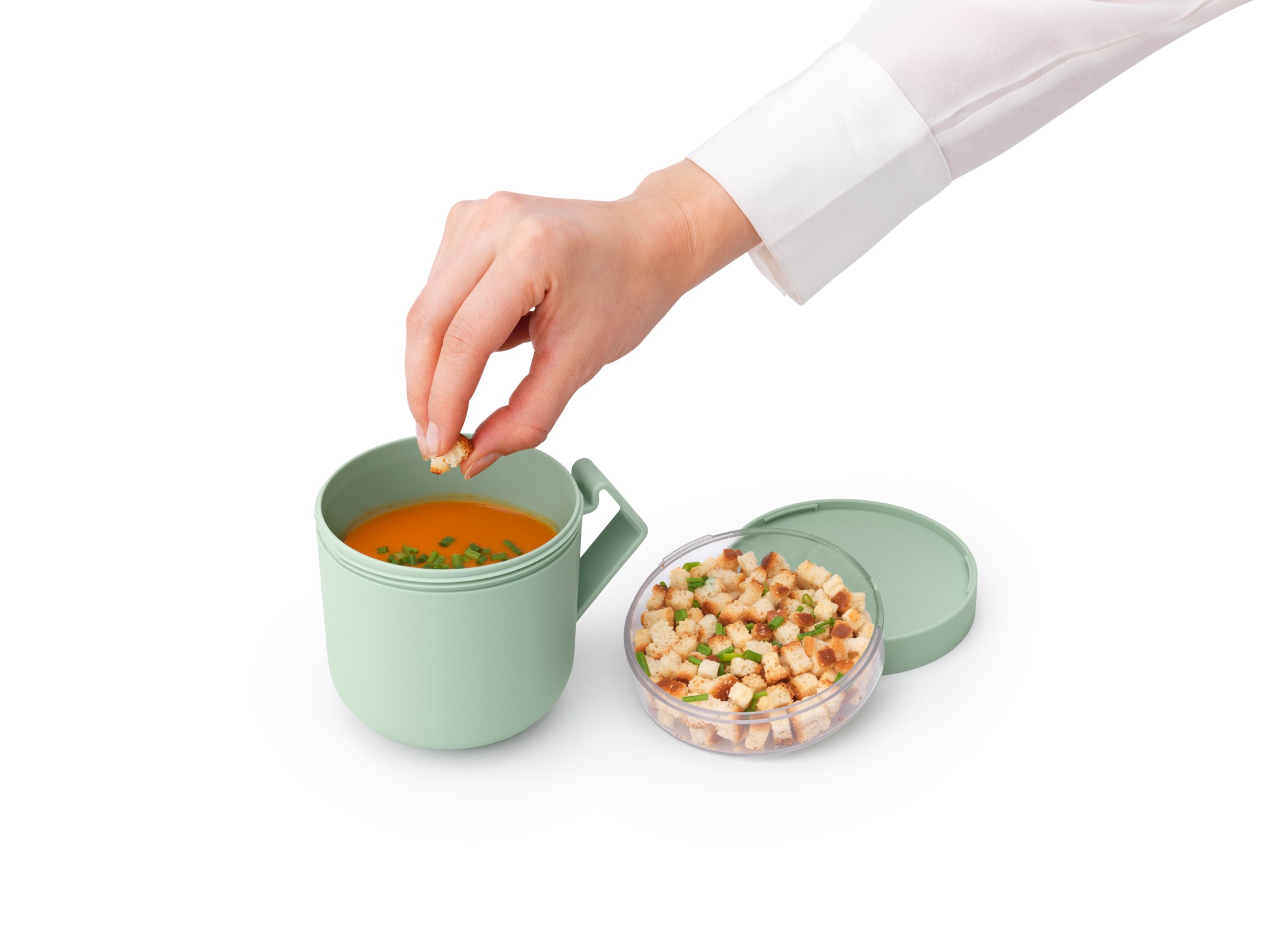 Lunchkom MAKE & TAKE 600 ml, jadegroen, Brabantia