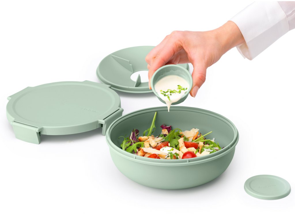 Lunchschaal MAKE & TAKE 1,3 l, jadegroen, Brabantia