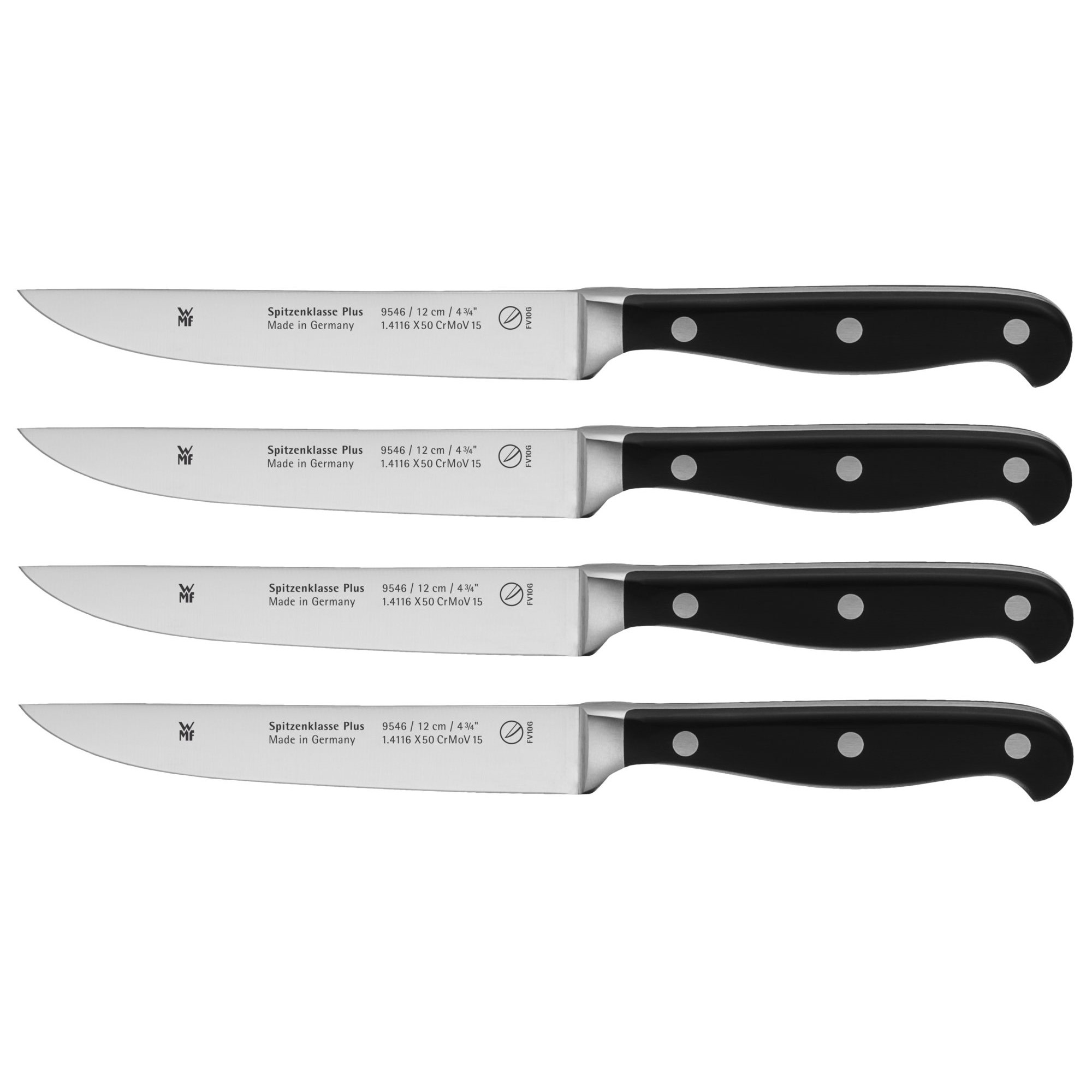 Steakmes SPITZENKLASSE PLUS, set van 4 stuks, WMF
