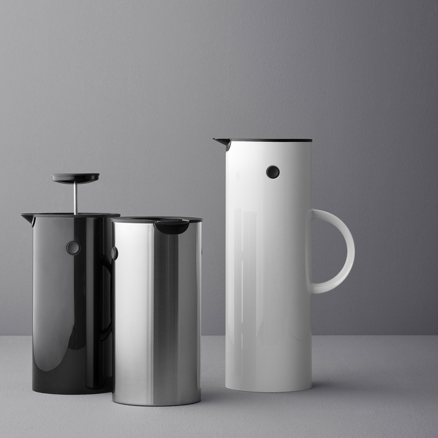 Thermoskan EM77 1 l, wit, Stelton