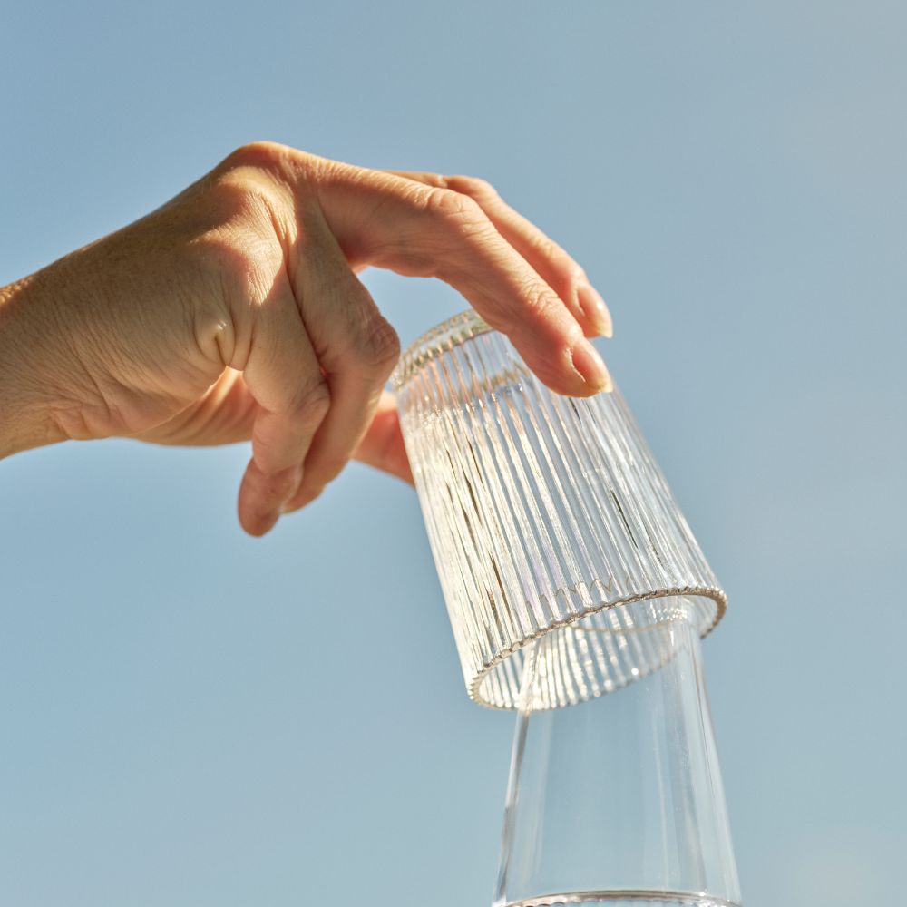 Waterglas PILASTRO, set van 6 stuks, 240 ml, Stelton