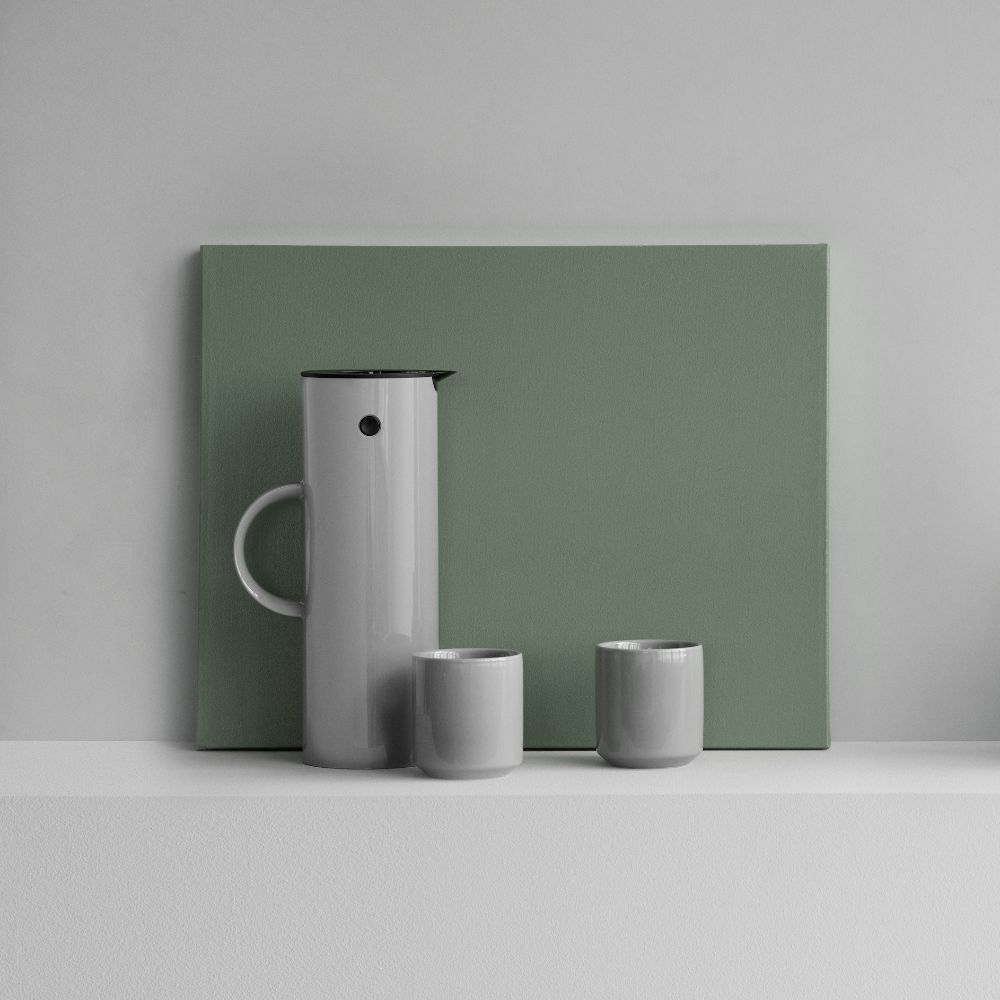 Thermoskan EM77 1 l, lichtgrijs, Stelton