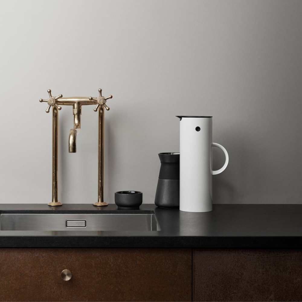 Suikerpot THEO 100 ml, zwart, Stelton