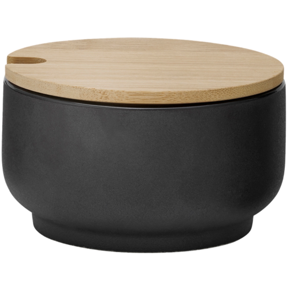 Suikerpot THEO 100 ml, zwart, Stelton