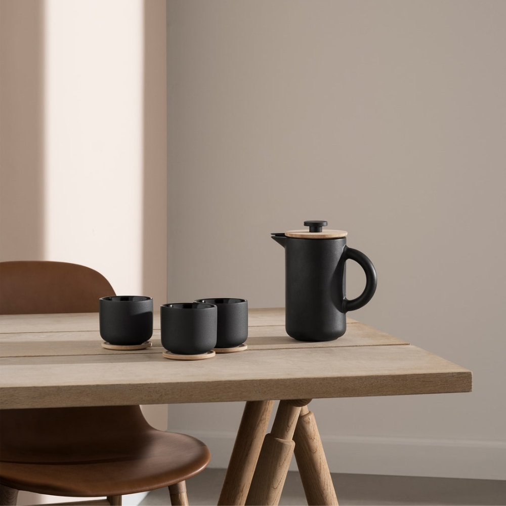 Cafetière THEO 800 ml, zwart, Stelton