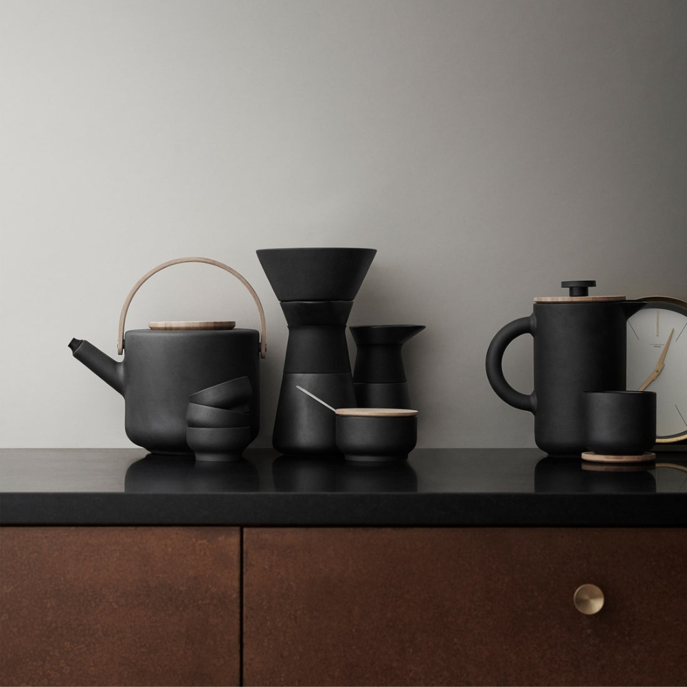 Cafetière THEO 800 ml, zwart, Stelton