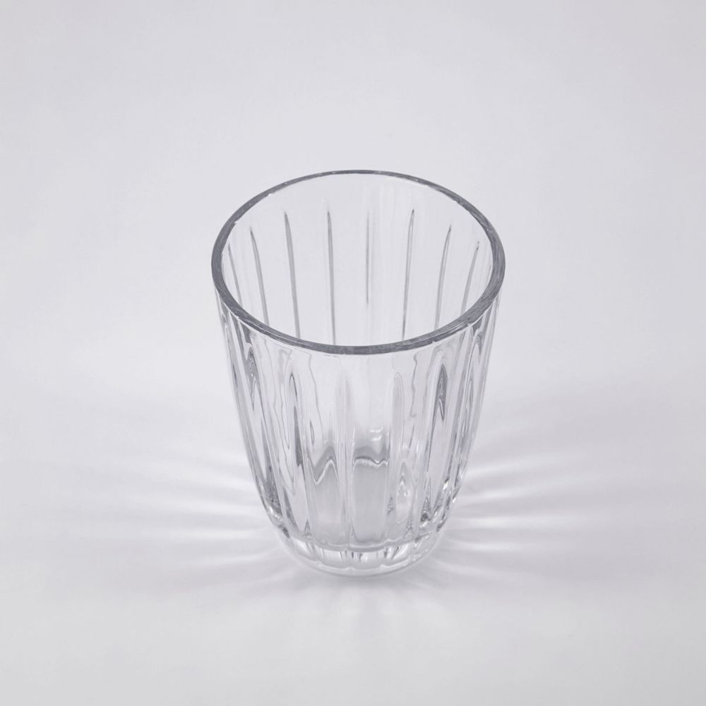 Waterglas GROOVE, set van 4 stuks, 200 ml, Nicolas Vahé
