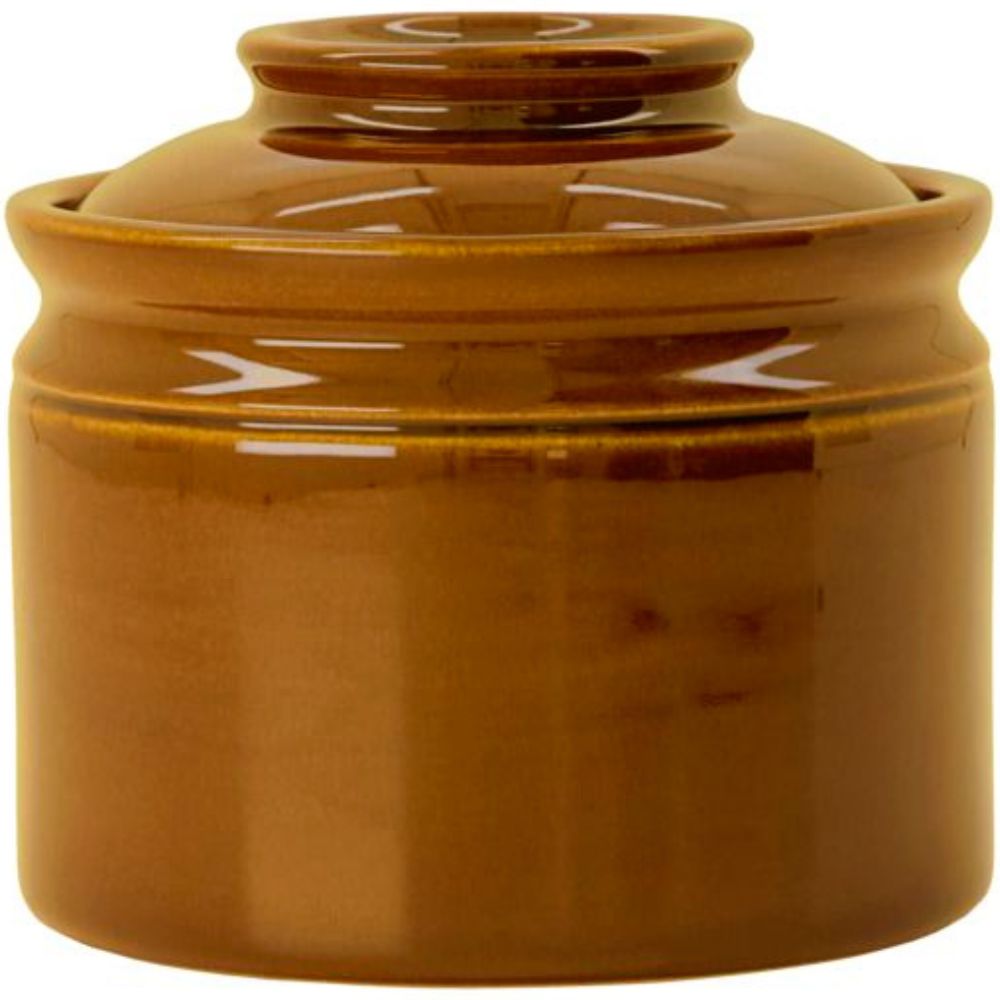 Zoutpot BARN 10 cm, bruin, Nicolas Vahé