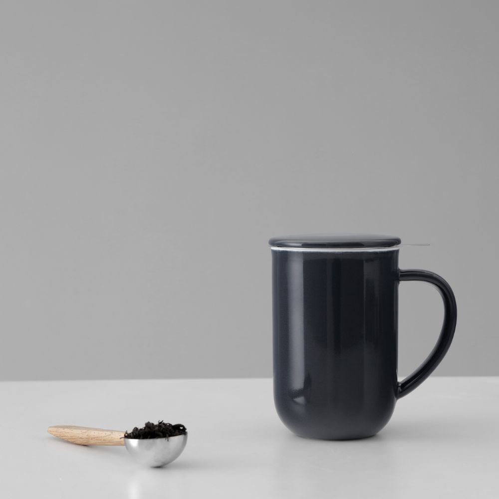 Theemok met infuser MINIMA 500 ml, donkerblauw, Viva Scandinavia