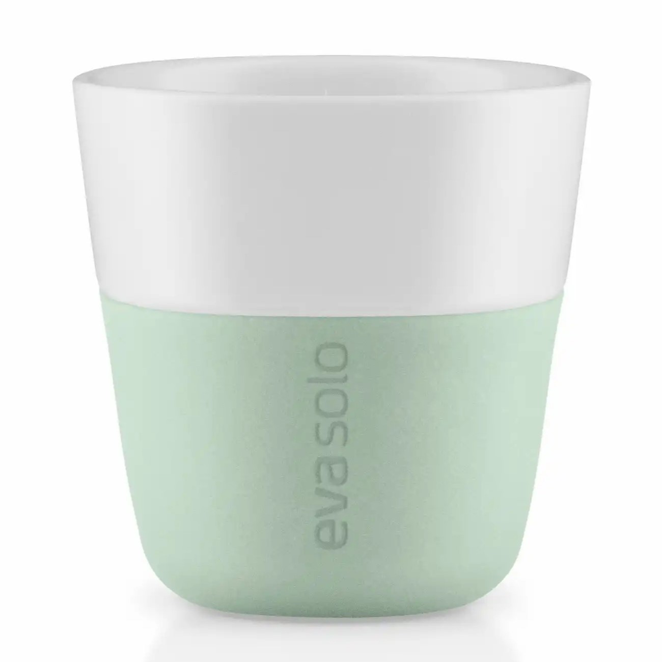Thermosbeker voor espresso 80 ml, set van 2 stuks, salie, Eva Solo