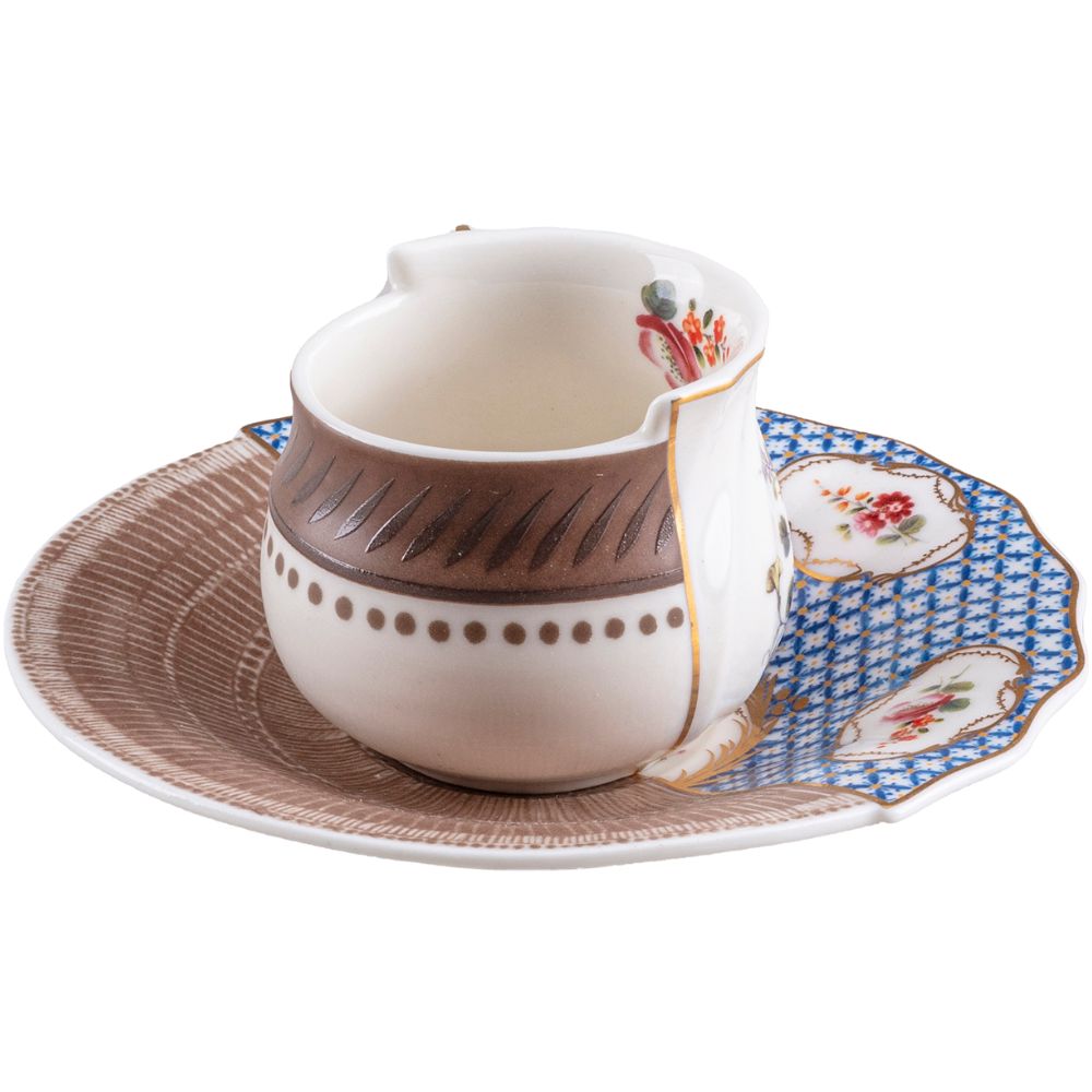 Koffiekopje met schotel HYBRID DJENNE, Seletti