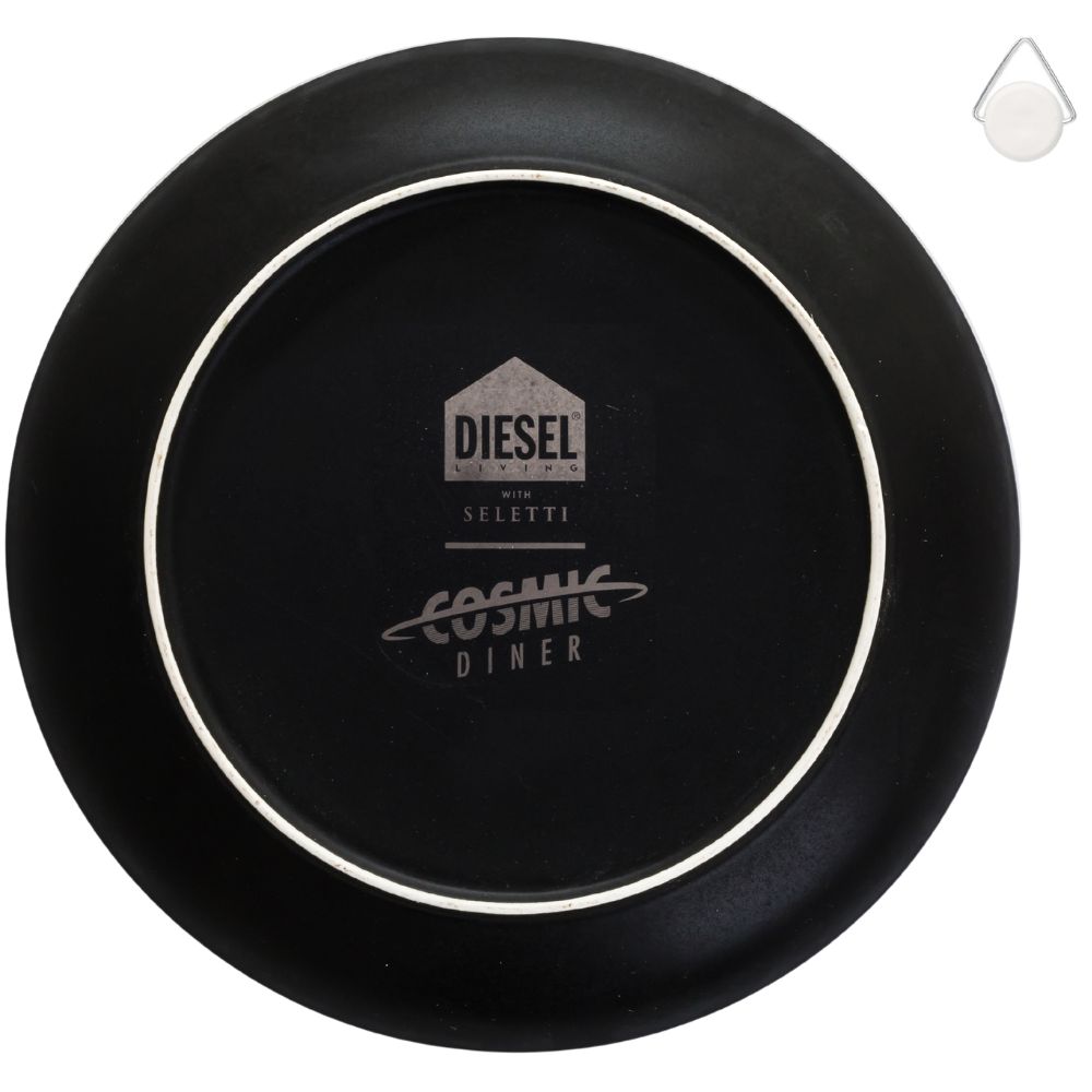 Ontbijtbordje COSMIC DINER MARS 23,5 cm, Seletti