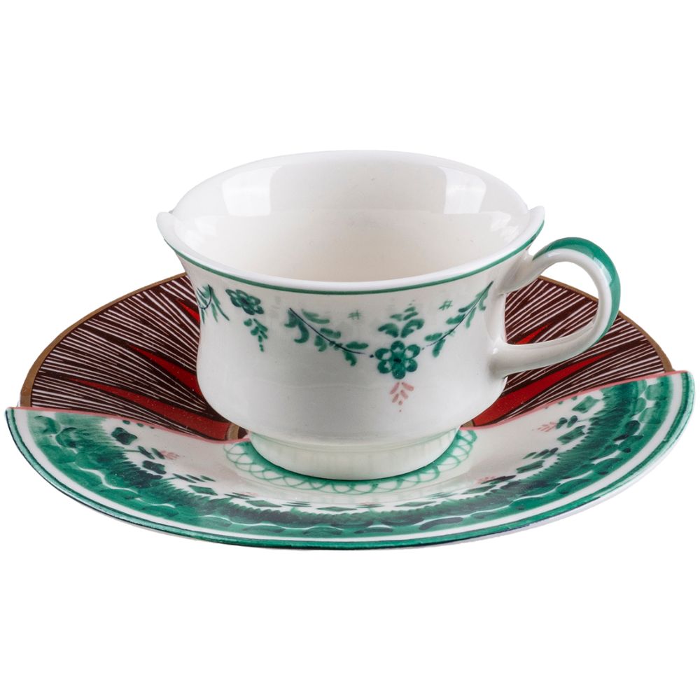 Koffiekopje met schotel HYBRID CHUCUITO, Seletti
