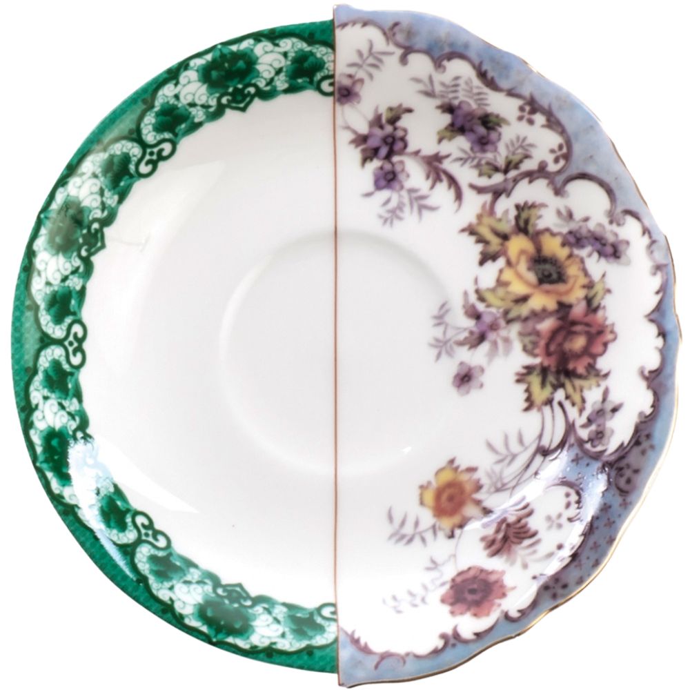 Theekopje met schotel HYBRID ISIDORA, Seletti