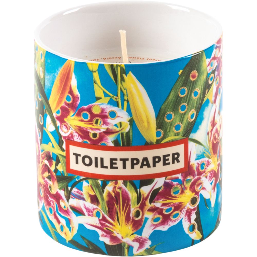 Geurkaars TOILETPAPER FLOWERS 9,5 cm, Seletti