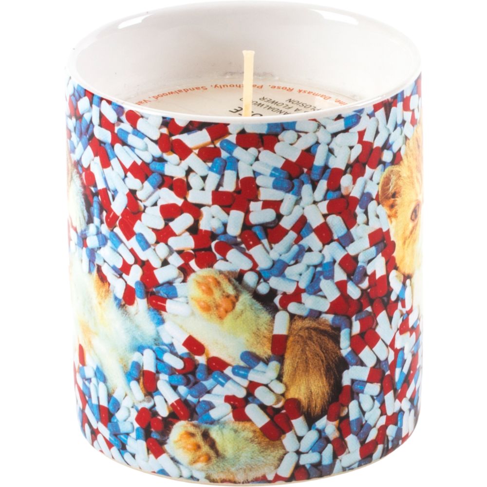 Geurkaars TOILETPAPER PILLS 9,5 cm Seletti