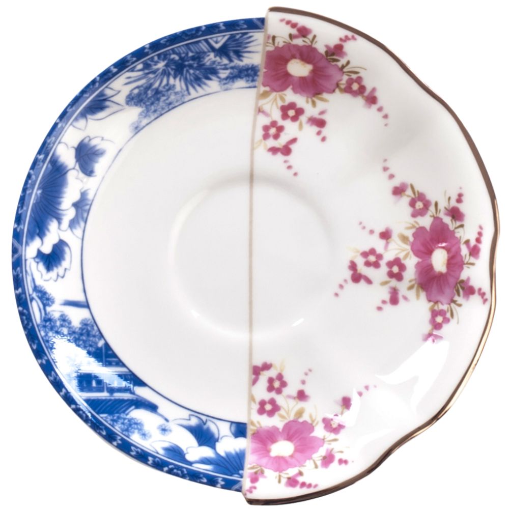 Theekopje met schotel HYBRID ZENOBIA, Seletti