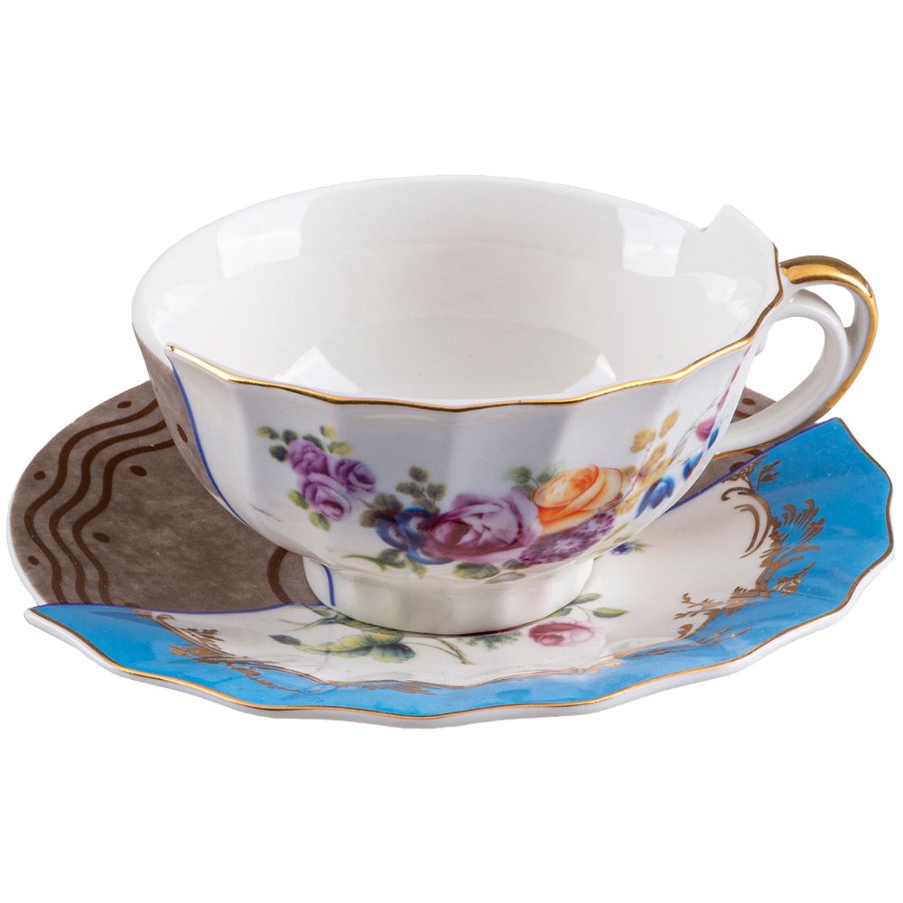 Theekopje met schotel HYBRID KERMA, Seletti