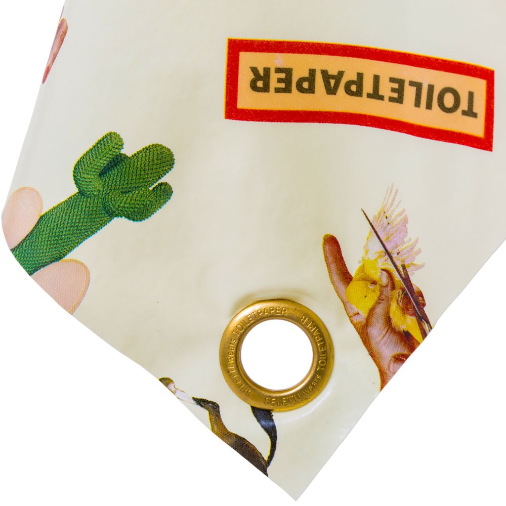 Tafelkleed TOILETPAPER MIX 140 x 240 cm, vinyl Seletti