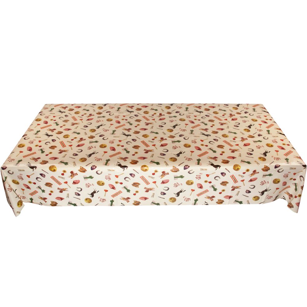 Tafelkleed TOILETPAPER MIX 140 x 240 cm, vinyl Seletti