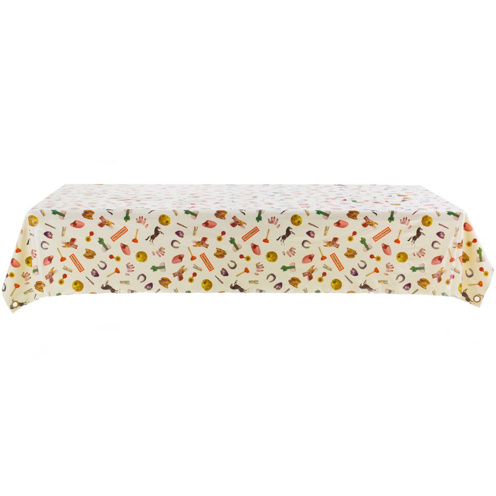 Tafelkleed TOILETPAPER MIX 140 x 240 cm, vinyl Seletti