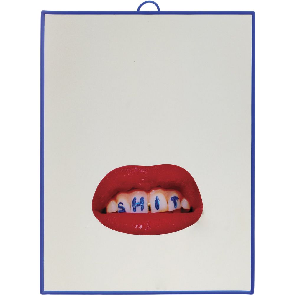 Tafelspiegel TOILETPAPER SHIT 17,5 x 23 cm, Seletti