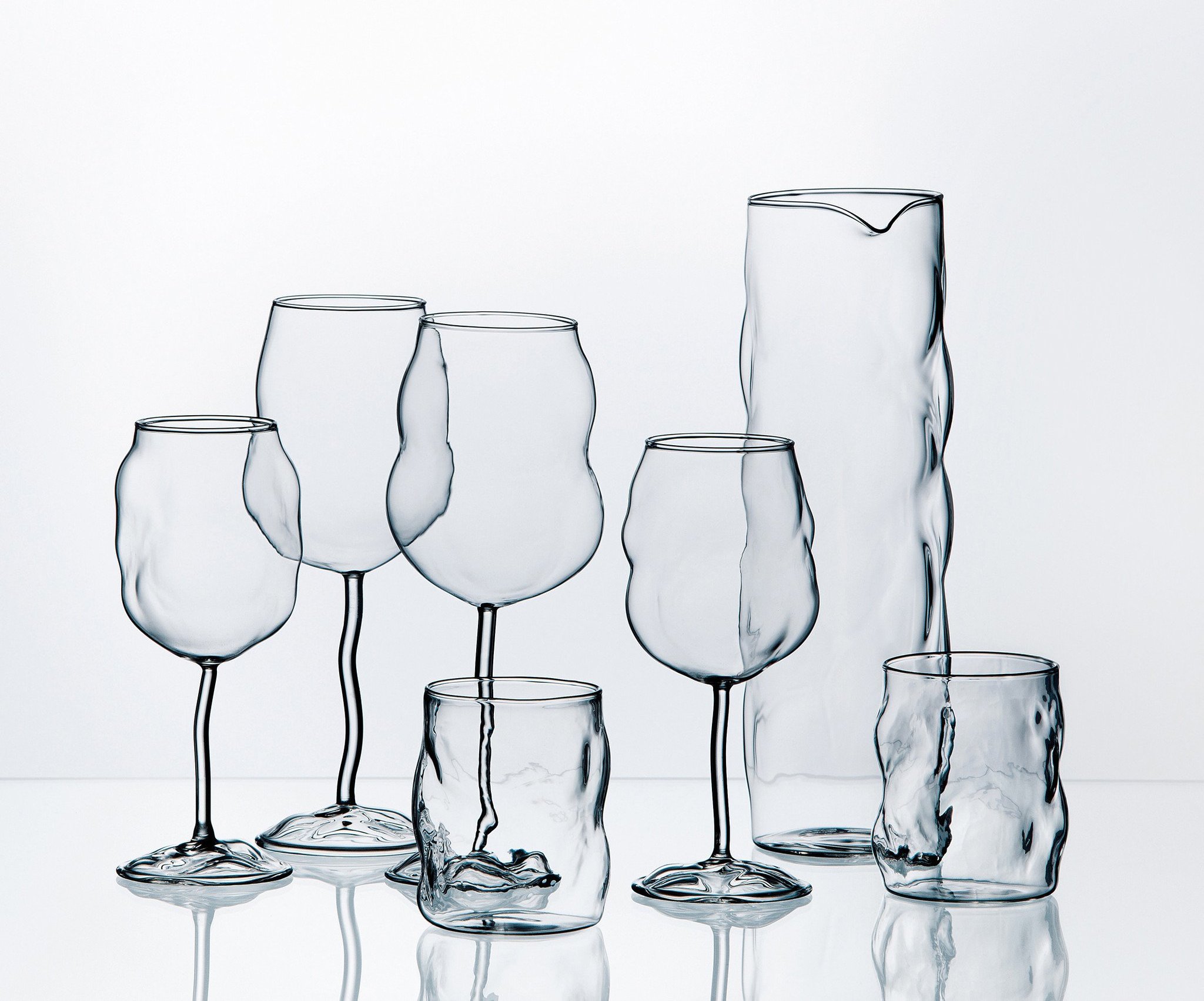 Wijnglas GLASS FROM SONNY 19,5 cm, Seletti