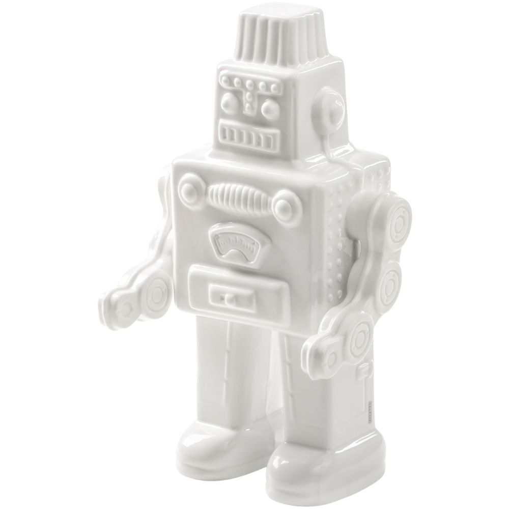 Decoratie MEMORABILIA MY ROBOT 30 cm, wit, porselein, Seletti