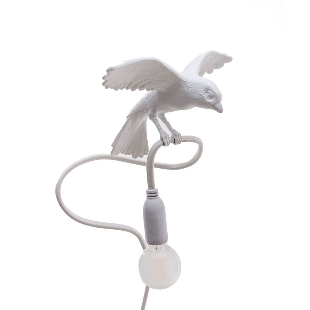 Bureaulamp SPARROW CRUISING 100 cm, wit, Seletti