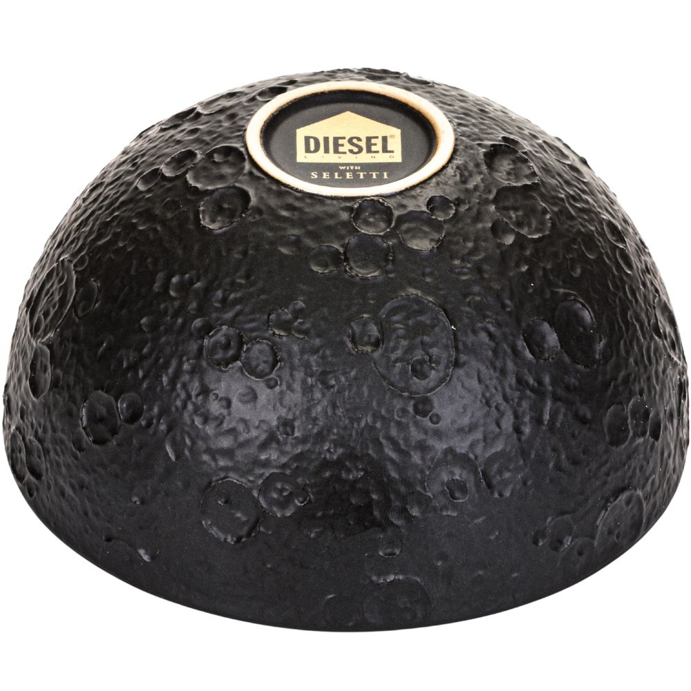 Serveerschaaltje COSMIC DINER LUNAR 14 cm, zwart, Seletti