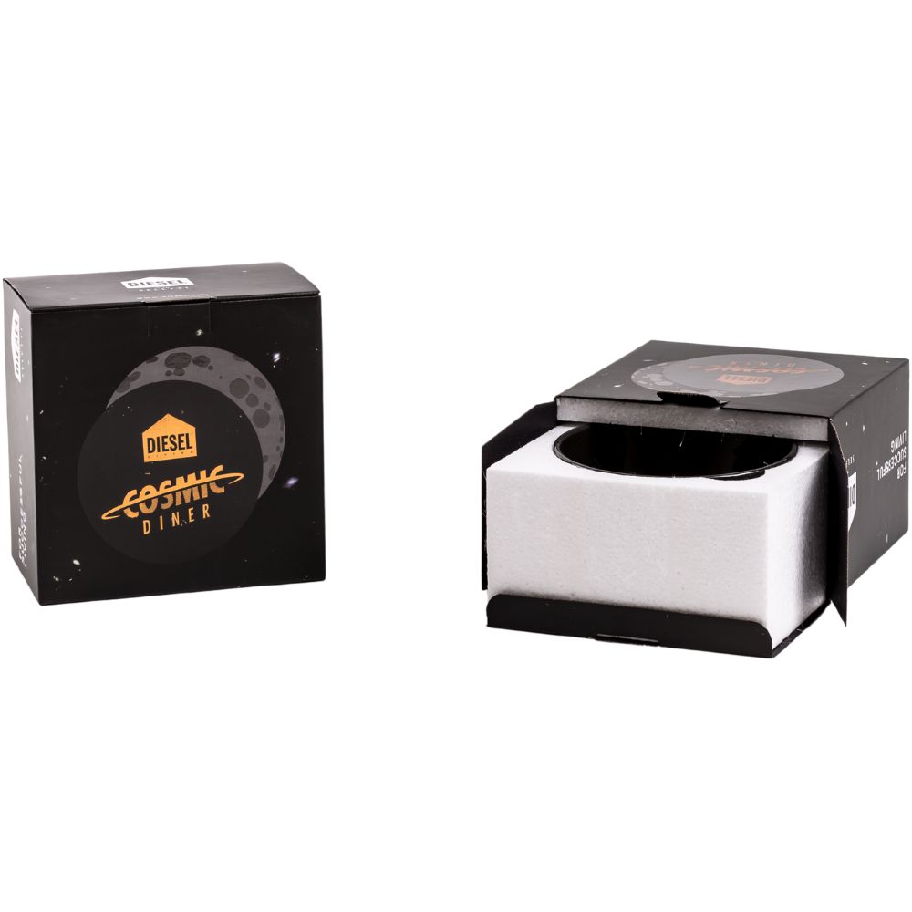 Serveerschaaltje COSMIC DINER LUNAR 14 cm, zwart, Seletti