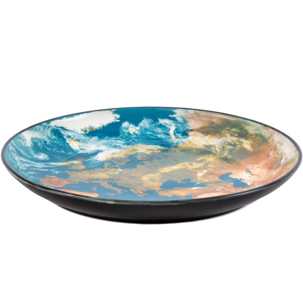 Serveerschaal COSMIC DINER EARTH EUROPE 32cm, Seletti