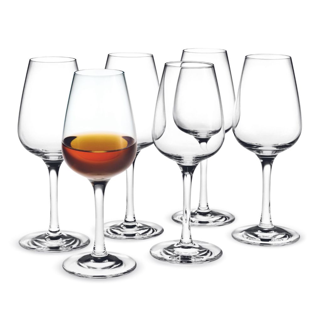 Likeurglas BOUQUET, set van 6 stuks, 120 ml, helder, Holmegaard