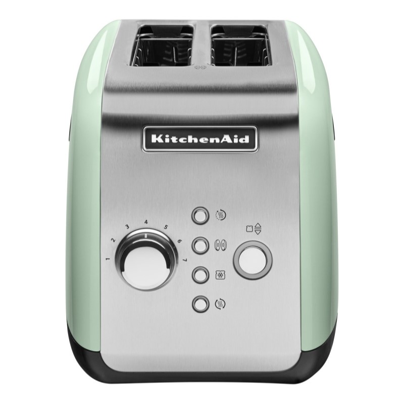 Broodrooster 5KMT221EPT, voor 2 sneden, pistachekleurig, KitchenAid