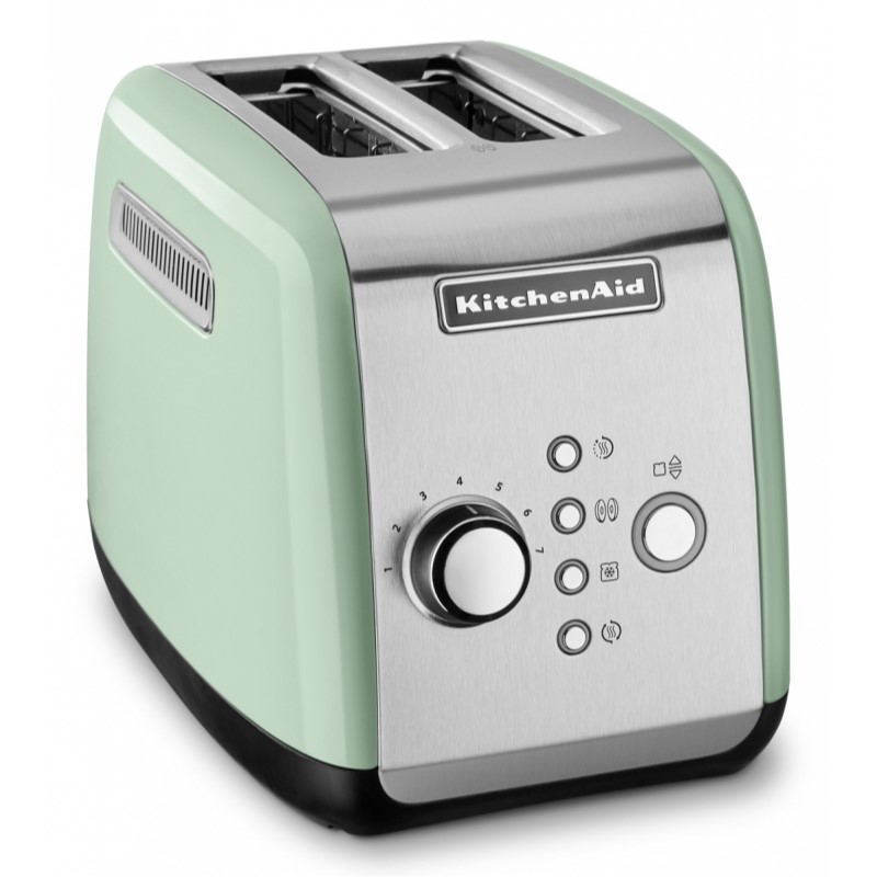 Broodrooster 5KMT221EPT, voor 2 sneden, pistachekleurig, KitchenAid
