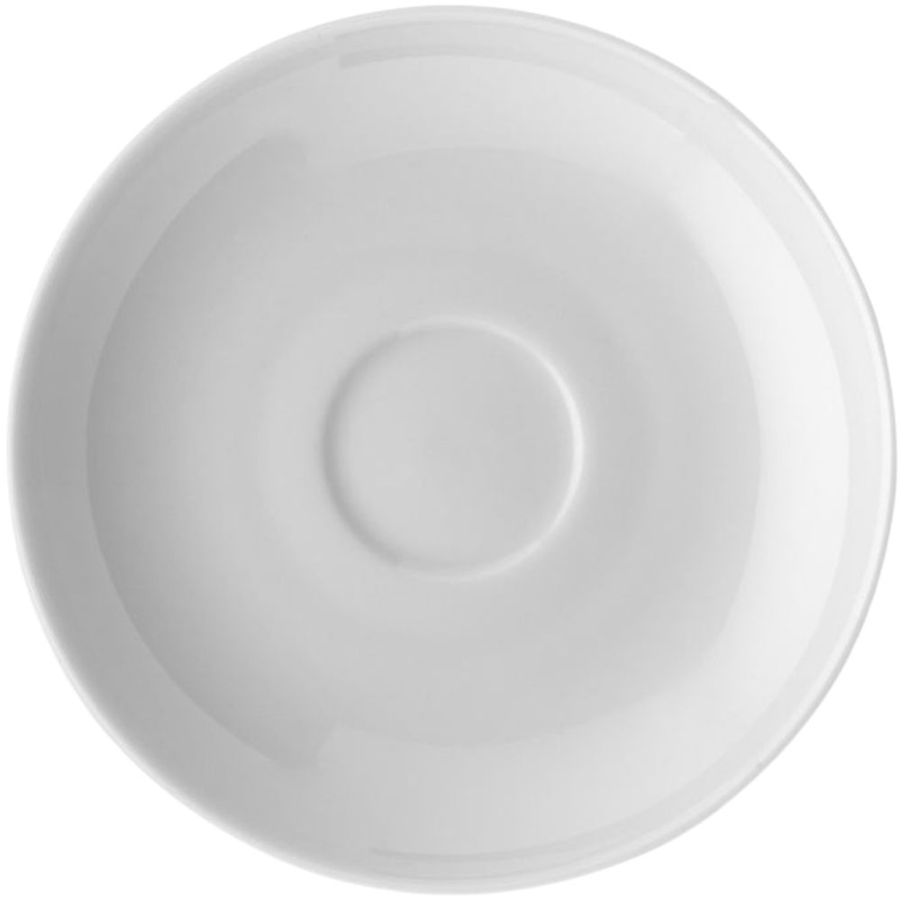 Schoteltje voor MAMI koffiekopje 13 cm, wit, Alessi