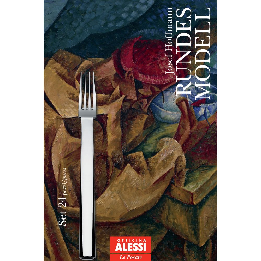 Bestekset RUNDES MODELL, 24-delig, Alessi