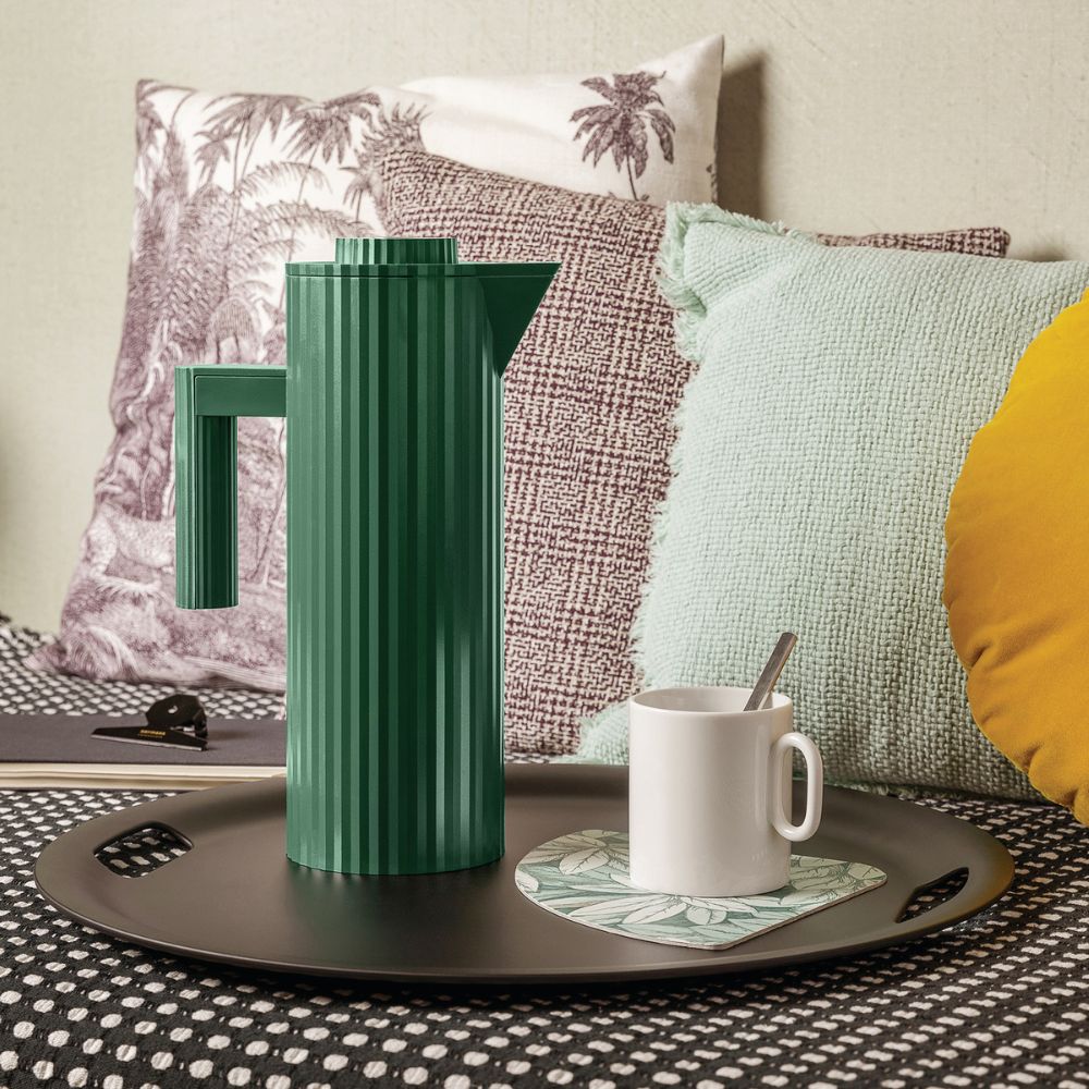 Thermoskan PLISSÉ 1 l, groen, Alessi