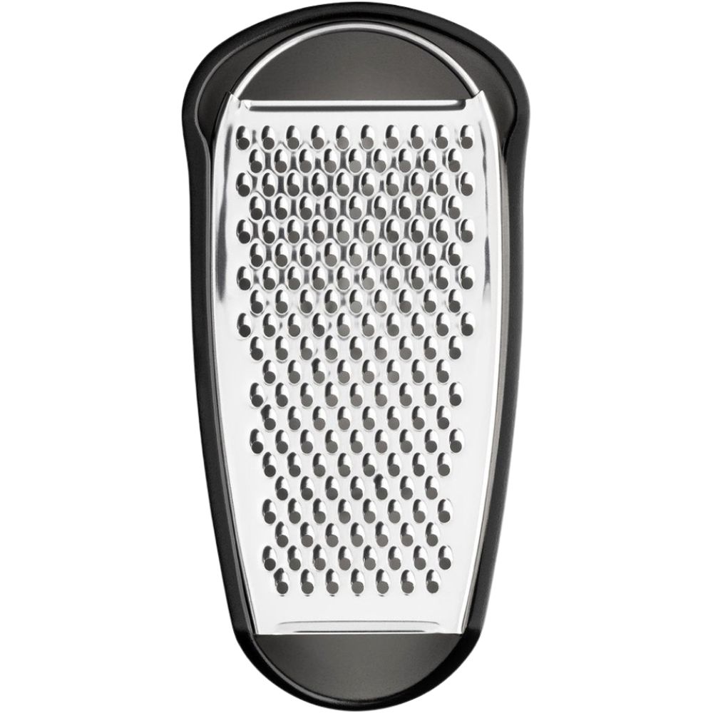 Parmezaanse kaasrasp PARMENIDE, 15 cm, zwart, Alessi
