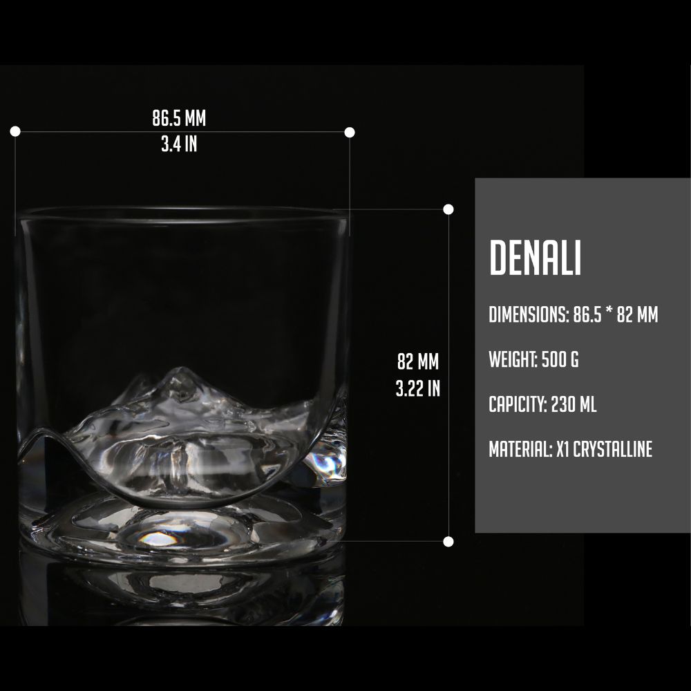 Whiskyglas DENALI, set van 2 stuks, 230 ml, Liiton