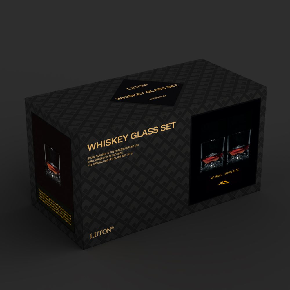 Whiskyglas DENALI, set van 2 stuks, 230 ml, Liiton