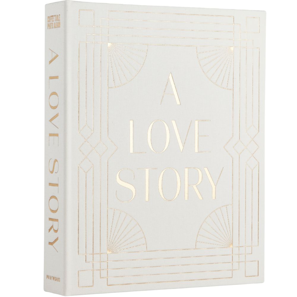 Fotoalbum A LOVE STORY, wit, Printworks