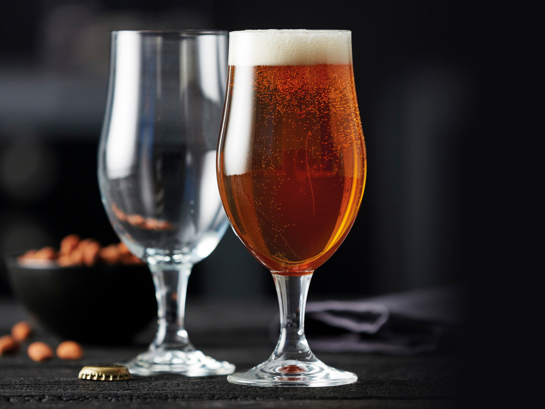 Bierglas JUVEL, set van 4 stuks, 490 ml, Lyngby Glas
