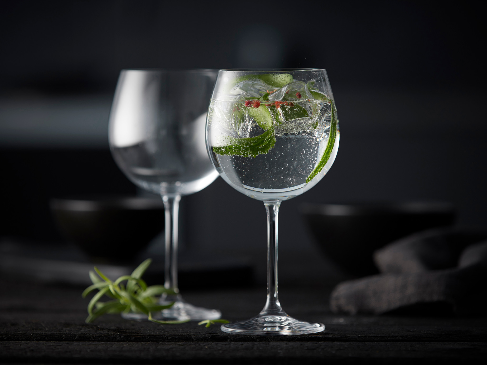 Gin-tonic glas JUVEL, set van 4 stuks, 570 ml, Lyngby Glas